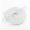 Correa Dentada abierta 2GT 10mm color blanco 1M