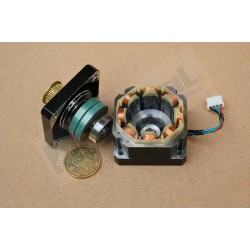 Motor Paso A Paso Nema 17 22mm + Polea Gt2