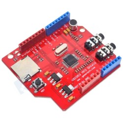 Vs1053 Grabador Reproductor Audio Mp3, placa de audio estéreo para Arduino UNO