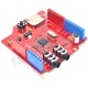 Vs1053 Grabador Reproductor Audio Mp3, placa de audio estéreo para Arduino UNO