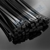 Pack 100 ud. Brida negra de nylon 8x500 mm