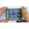 Kit de Reles Inalámbricos con Control Remoto RF 433Mhz 4 Canales