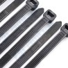 Pack 1000 ud. Brida negra de nylon 3x100 mm