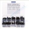 Kit de espaciadores hexagonales de M-F negro