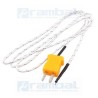 Termocupla tipo K 204°C 1m