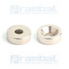 Soporte magnético k800 impresora 3D Kossel.