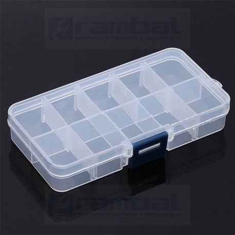 Caja Organizadora Plastica Plastic Box 10 Grid