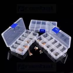 Caja Organizadora Plástica – Plastic Box 10 Grid 130x65x23mm