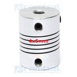 Flex Shaft Coupler Acoplamiento 4x5mm