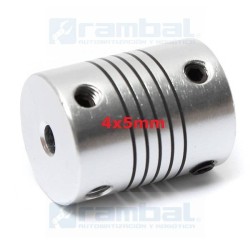 Flex Shaft Coupler Acoplamiento 4x5mm