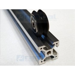 Riel Lineal Perfil 2020 T-Slot 20x20x1000mm.
