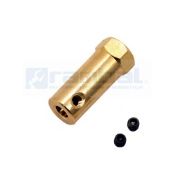 Acoplamiento hexagonal 30x4mm