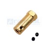 Acoplamiento hexagonal 30x4mm