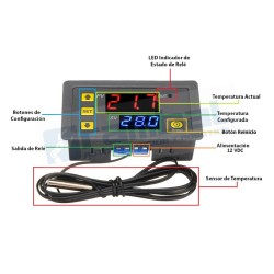 W3230 Controlador de Temperatura
