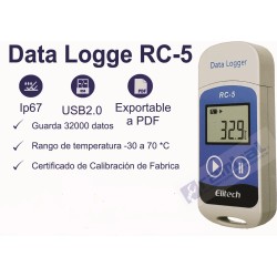 RC-5 Datalogger de Temperatura