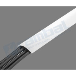 Tubo Aislante Termoretráctil de PVC 43mm x 1mt.