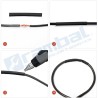 Tubo Aislante Termoretráctil de PVC 43mm x 1mt.