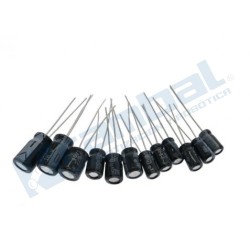 Kit 120 Condensadores Electrolíticos.