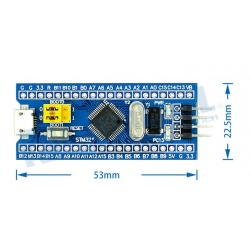 STM32F103C8T6 placa microcontroladora
