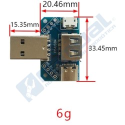 Placa adaptadora XY-USB4