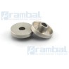 Tapa redonda de protección con agujero 18 mm, 5 mm de apertura, multifunción