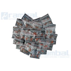 Kit 250 Condensadores Cerámicos 10pcs 25 valores de capacitancia