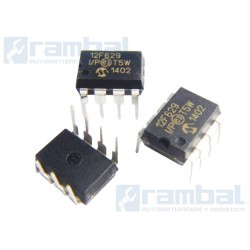 Microcontrolador PIC12F629 PDIP 8 pines