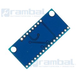 Modulo Multiplexor Digital/Analogico de 16 canales CD74HC4067