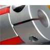 Flex Shaft Plum Coupler-Acople Motor Stepper 6.35x6.35 mm Industrial