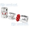 Flex Shaft Plum Coupler-Acople Motor Stepper 6.35x6.35 mm Industrial