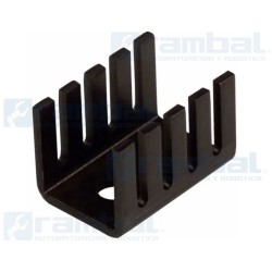 Disipador de calor de 10x15x20 mm, para componentes TO-220