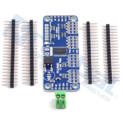 Módulo Driver I2C 16 Canales PWM PCA9685, Servo-Controlador (PCA9685 16 Channel PWM I2C Driver Module PCA9685, Servo Controller)