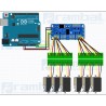 Módulo Driver I2C 16 Canales PWM PCA9685, Servo-Controlador (PCA9685 16 Channel PWM I2C Driver Module PCA9685, Servo Controller)