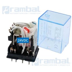 Relé electromagnético MY4NJ HH54P, 5 A, 240 VAC, 28 VDC
