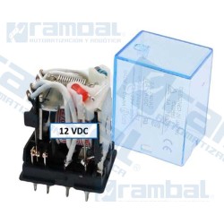 Relé electromagnético MY4NJ HH54P, 5 A, 240 VAC, 12 VDC