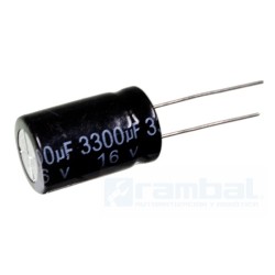 Condensador Electrolitico 3300uF 16V