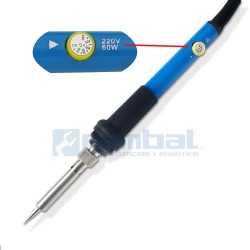 Kit de soldador eléctrico con regulador de temperatura 60W