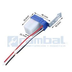 Interruptor con sensor automático de encendido y apagado 12V 10A