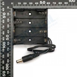 R-Porta Pilas 4xAA 1.5V con Plug