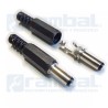 R-Conector Jack macho 2.1mm x 5.5mm