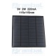 Panel Solar Fotovoltaico 9V 2W