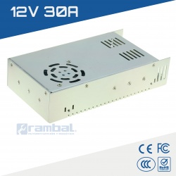 Fuente de Poder Switching 12V 30A
