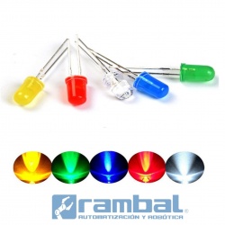 Kit de 500 diodos LED 5mm