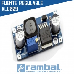 Fuente Regulable XL6009 DC/DC Step UP