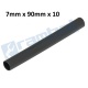 Tubo Termoretractil 7mm x 90mm Largo