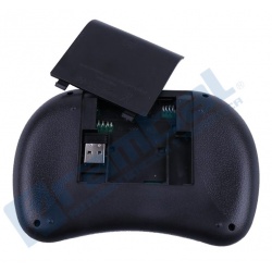 Mini Teclado inalámbrico con panel táctil.