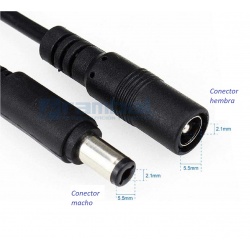 DC cable Alargador extension 10 meters Jack 5.5x2.1mm