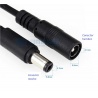 DC cable Alargador extension 10 meters Jack 5.5x2.1mm
