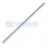 Varilla eje guía de acero al carbono cromada de 16mm x 1000mm