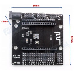Base Expansión I/O - Dimensiones